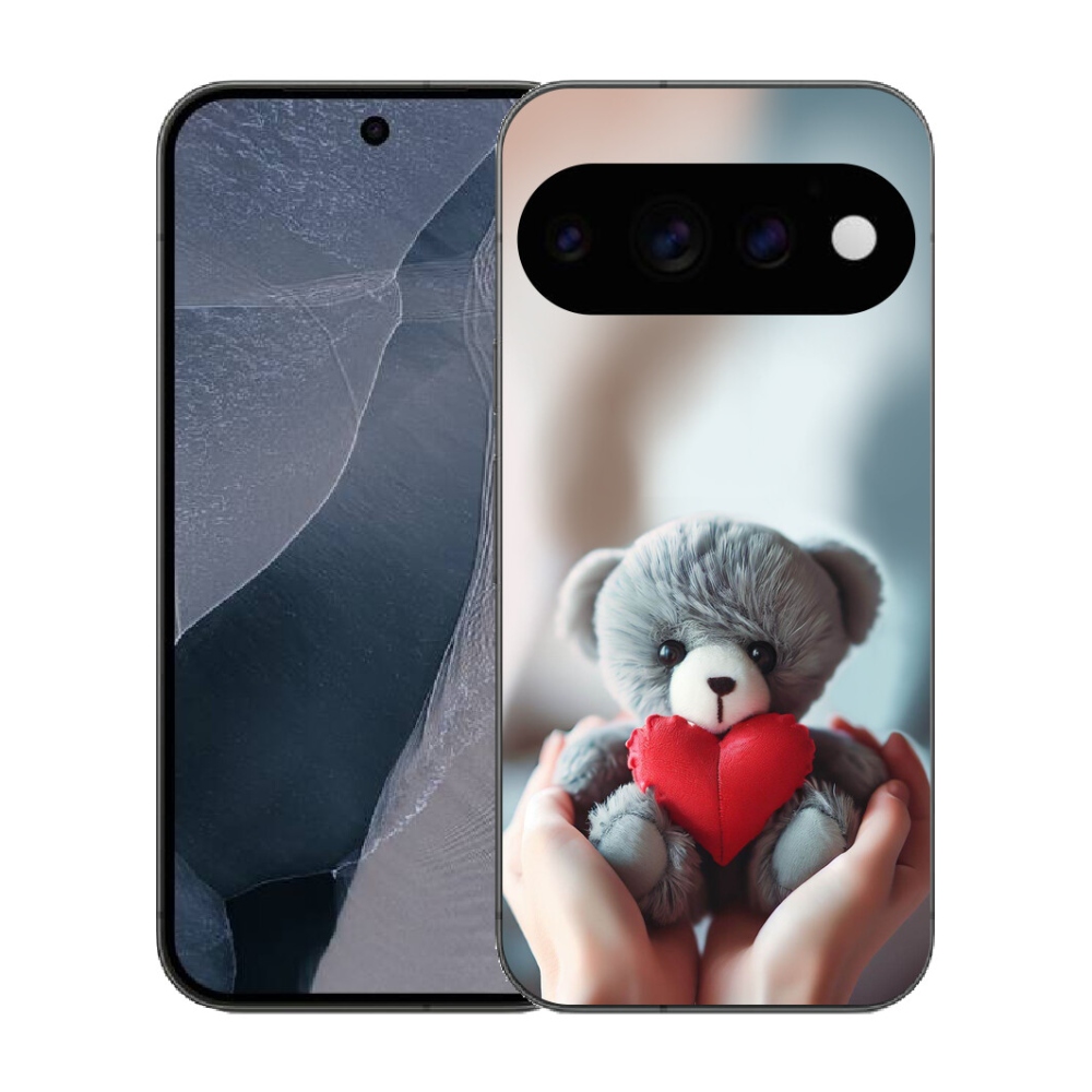 Gélový kryt mmCase na Google Pixel 11 Pro - medvedík pre zamilovaných