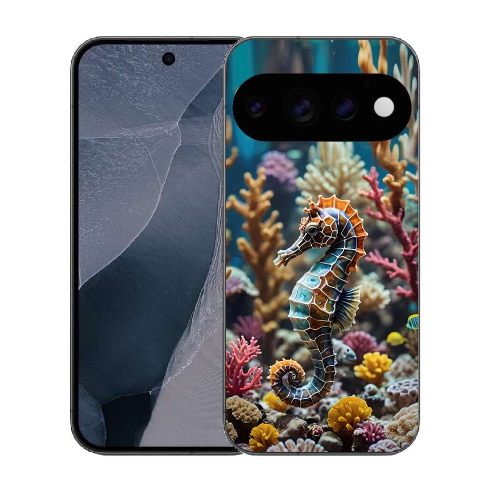 Gélový kryt mmCase na Google Pixel 11 Pro - morský koník 2