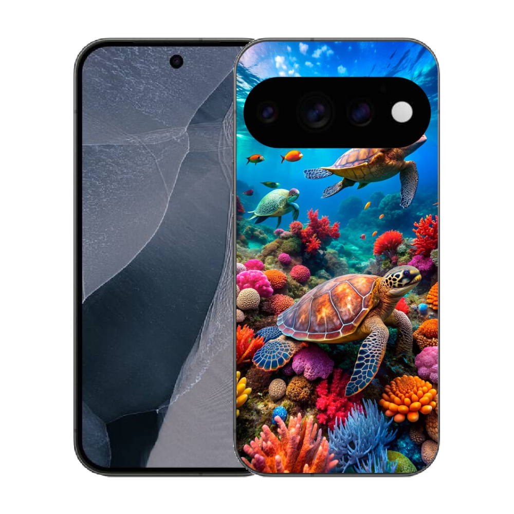 Gélový kryt mmCase na Google Pixel 11 Pro - morský svet 2