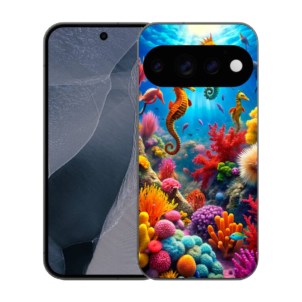 Gélový kryt mmCase na Google Pixel 11 Pro - morský svet 3