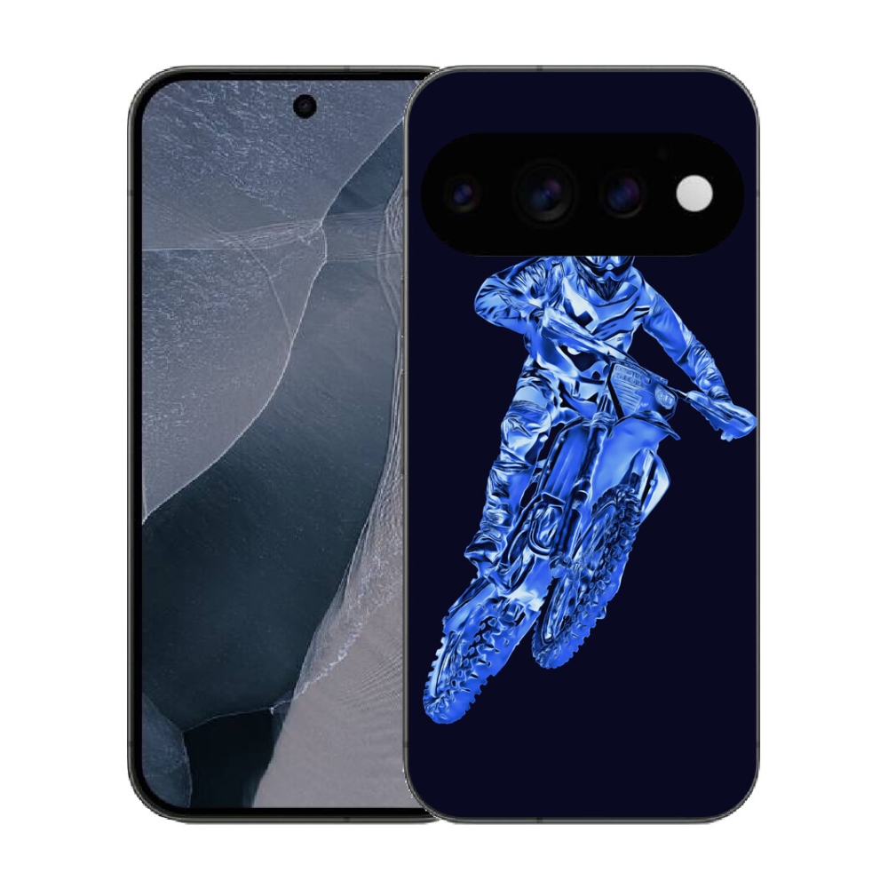 Gélový kryt mmCase na Google Pixel 11 Pro - motocross 1