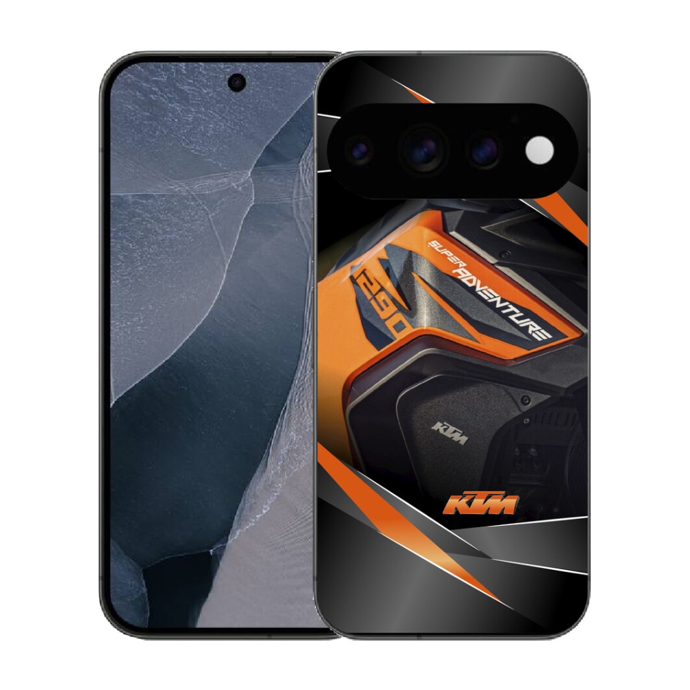 Gélový kryt mmCase na Google Pixel 11 Pro - motorka ktm