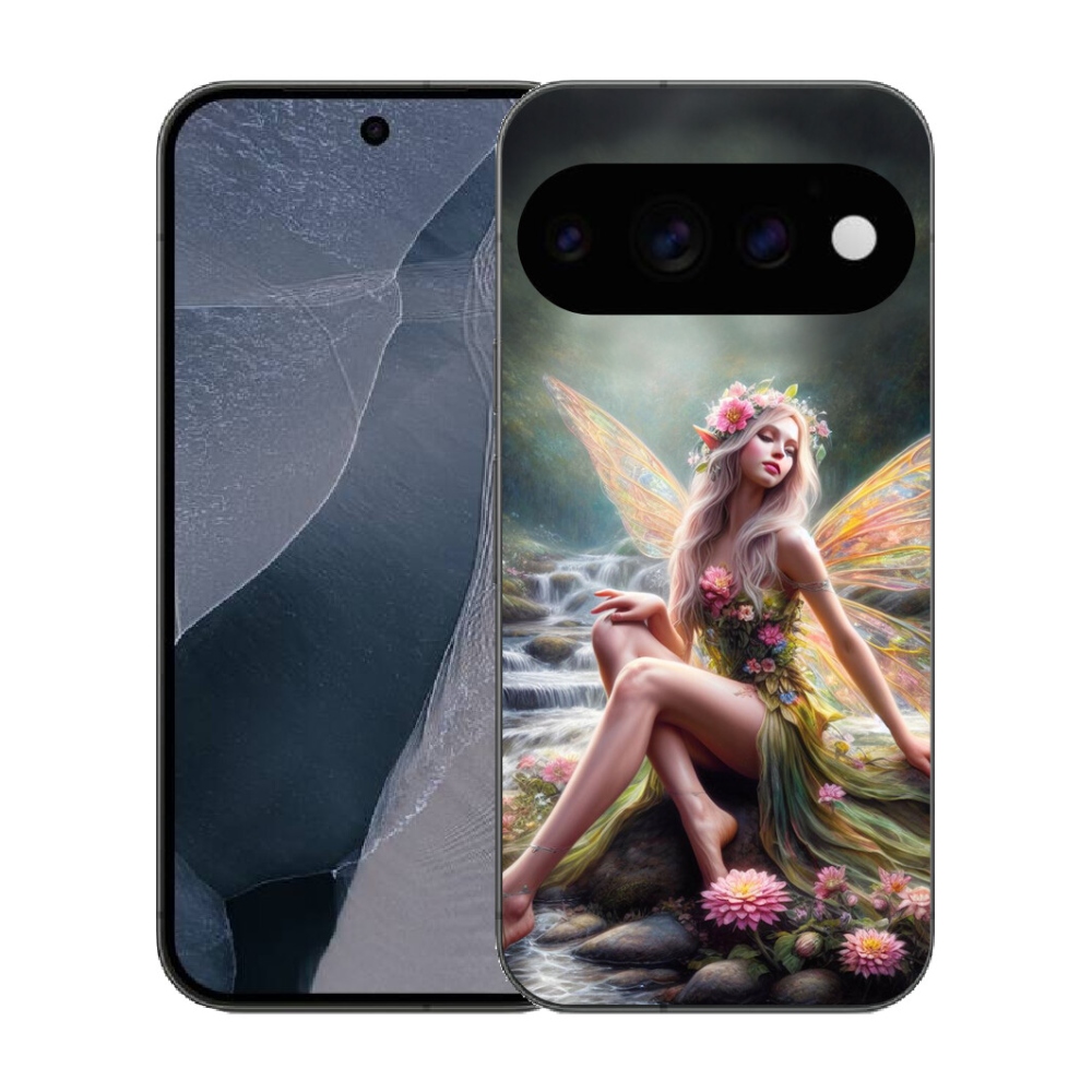 Gélový kryt mmCase na Google Pixel 11 Pro - motýlia žena 1