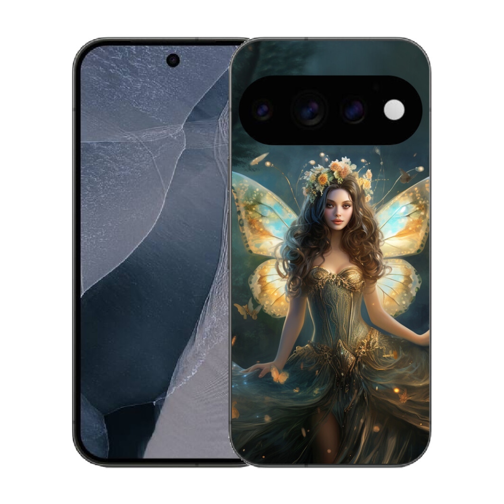 Gélový kryt mmCase na Google Pixel 11 Pro - motýlia žena
