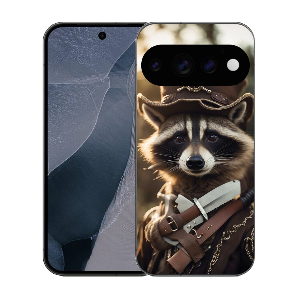Gélový kryt mmCase na Google Pixel 11 Pro - mýval v uniforme
