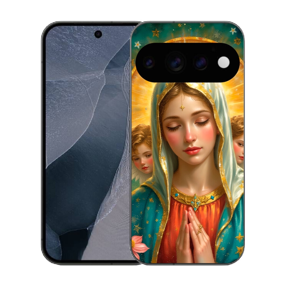 Gélový kryt mmCase na Google Pixel 11 Pro - náboženský motív 3