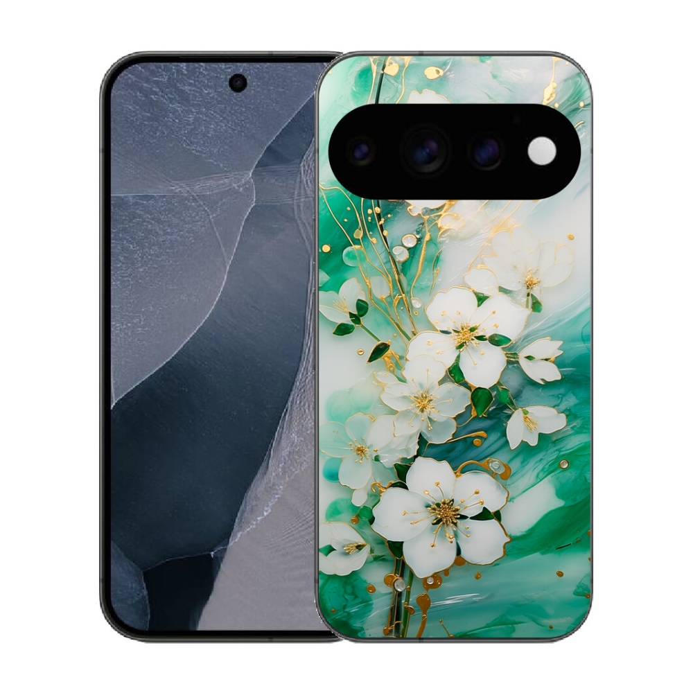 Gélový kryt mmCase na Google Pixel 11 Pro - nežné kvety