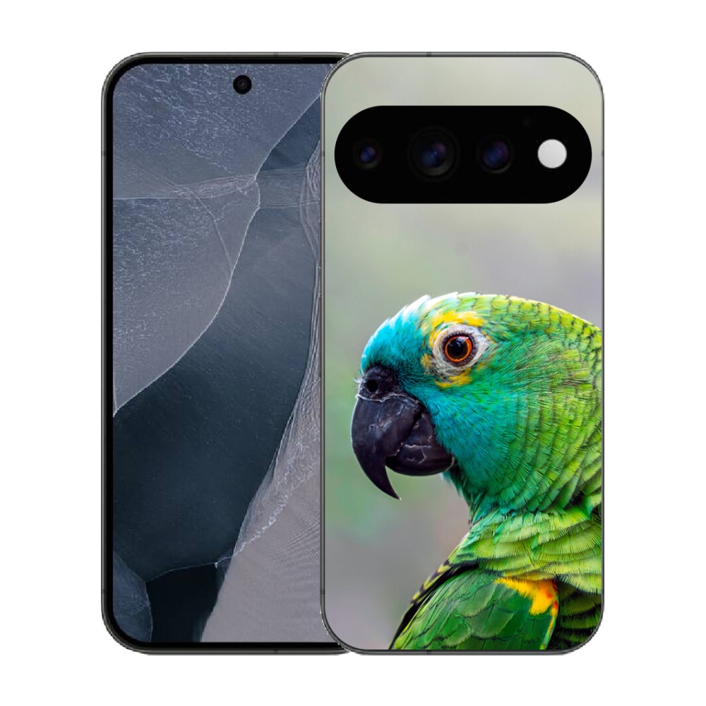 Gélový kryt mmCase na Google Pixel 11 Pro - papagáj amazončan