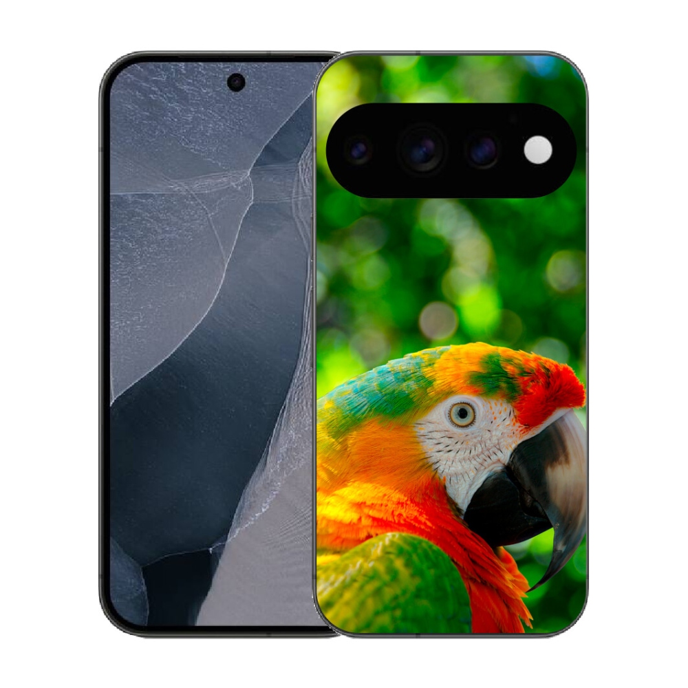 Gélový kryt mmCase na Google Pixel 11 Pro - papagáj ara 3