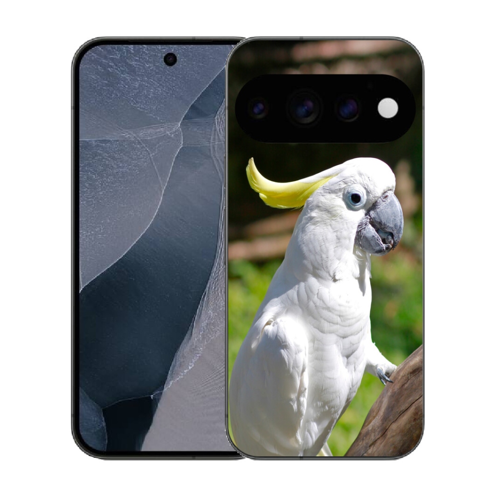 Gélový kryt mmCase na Google Pixel 11 Pro - papagáj kakadu 2