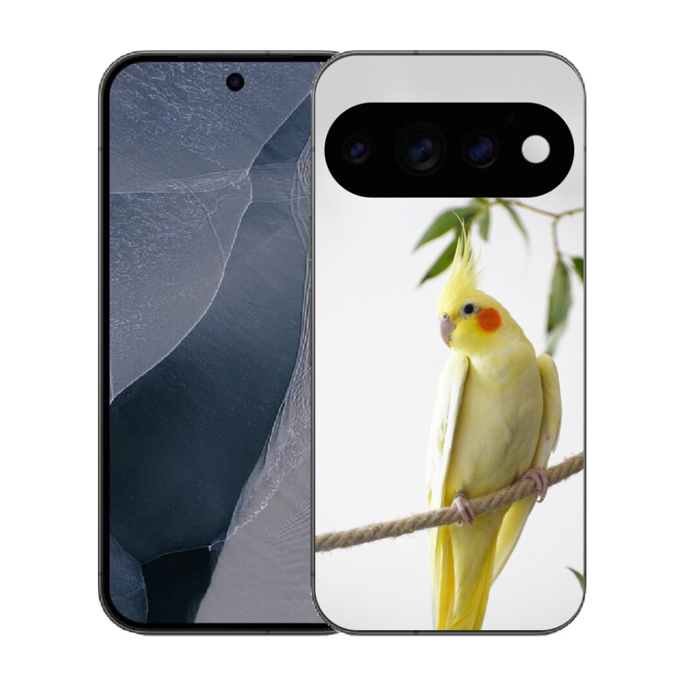 Gélový kryt mmCase na Google Pixel 11 Pro - papagáj korela chocholatá