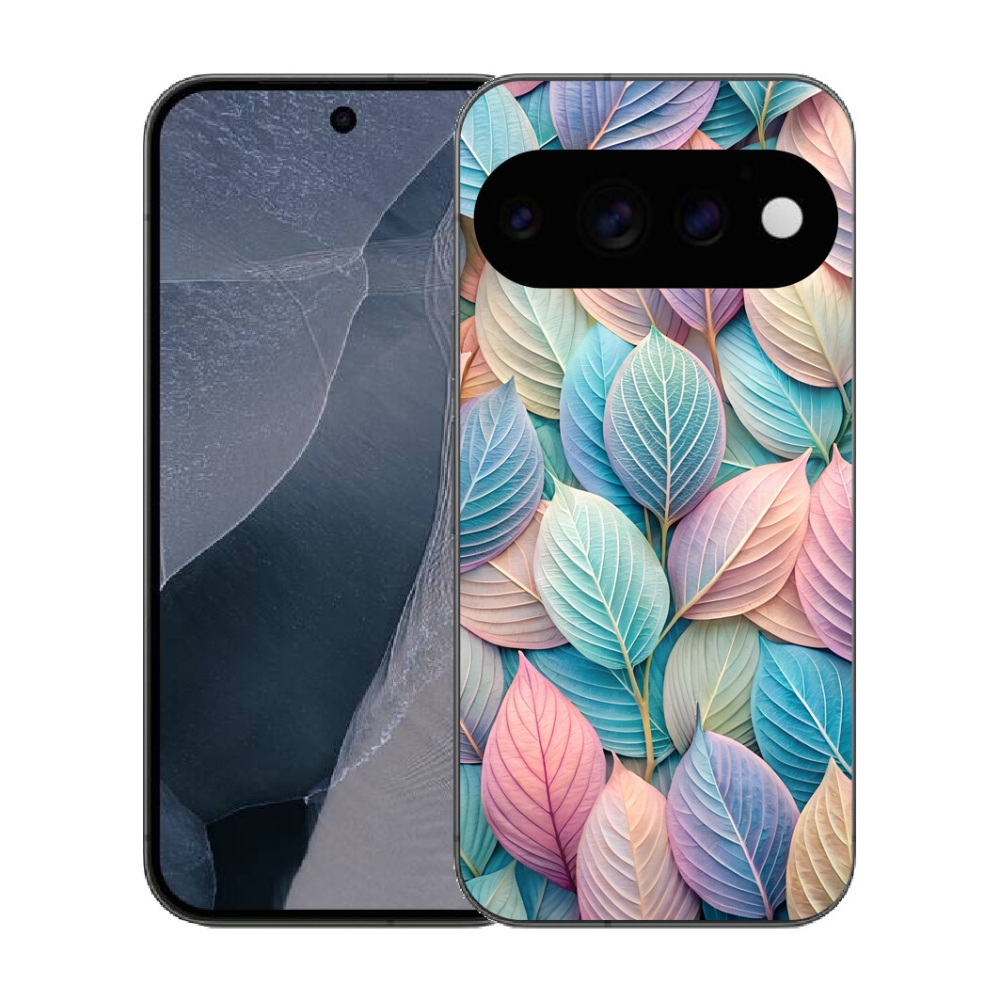 Gélový kryt mmCase na Google Pixel 11 Pro - pastelové listy