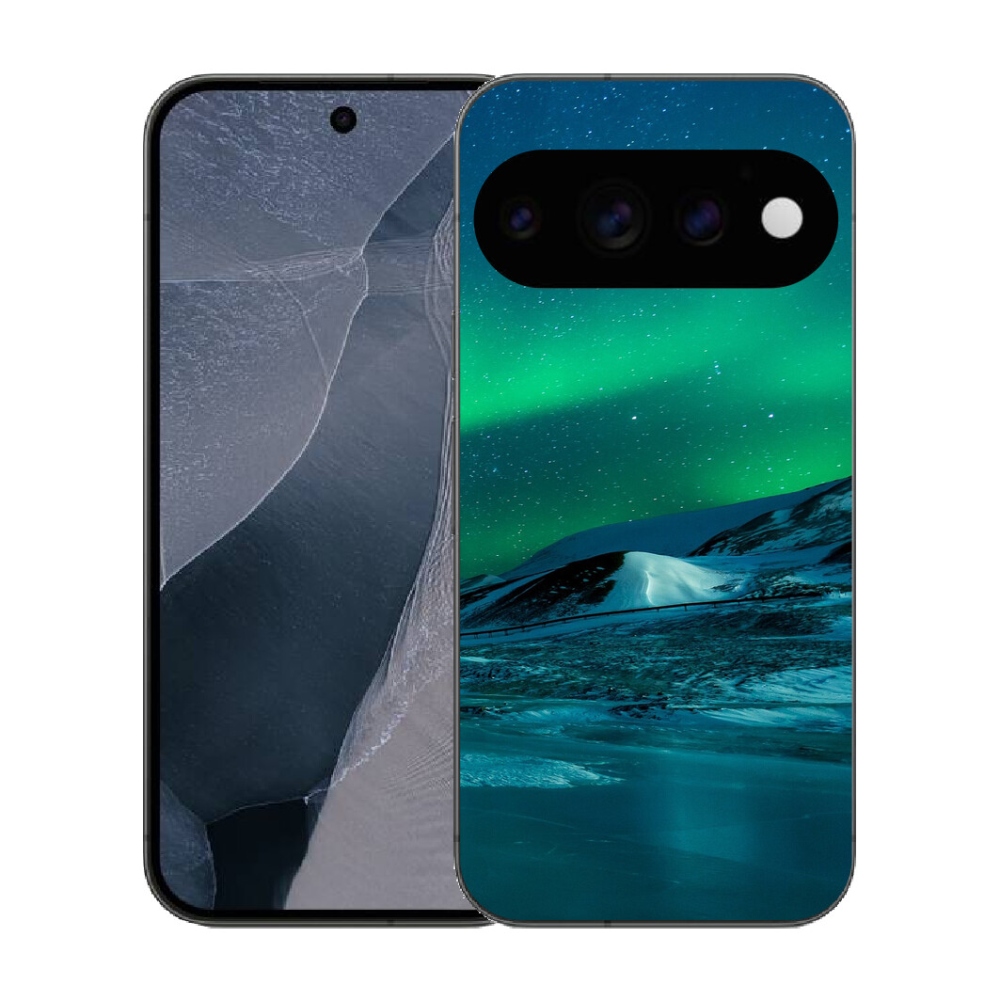 Gélový kryt mmCase na Google Pixel 11 Pro - polárna žiara
