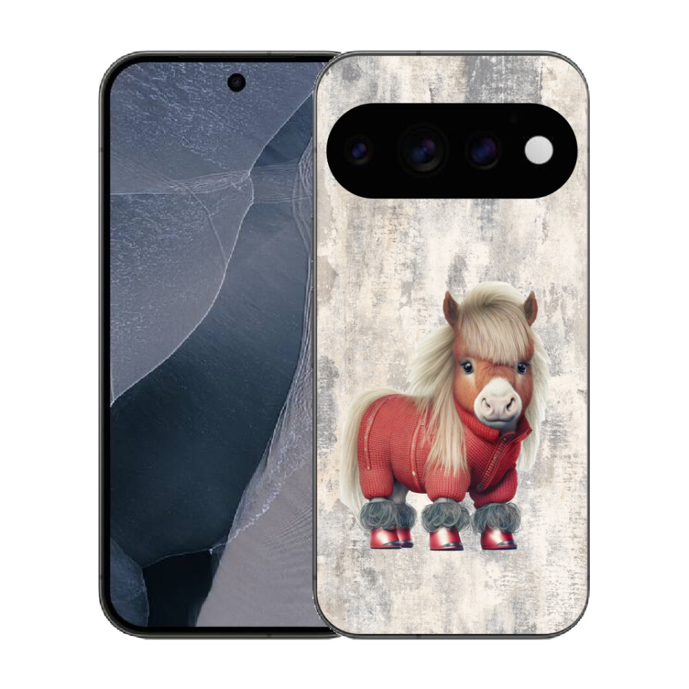 Gélový kryt mmCase na Google Pixel 11 Pro - poník vo svetri