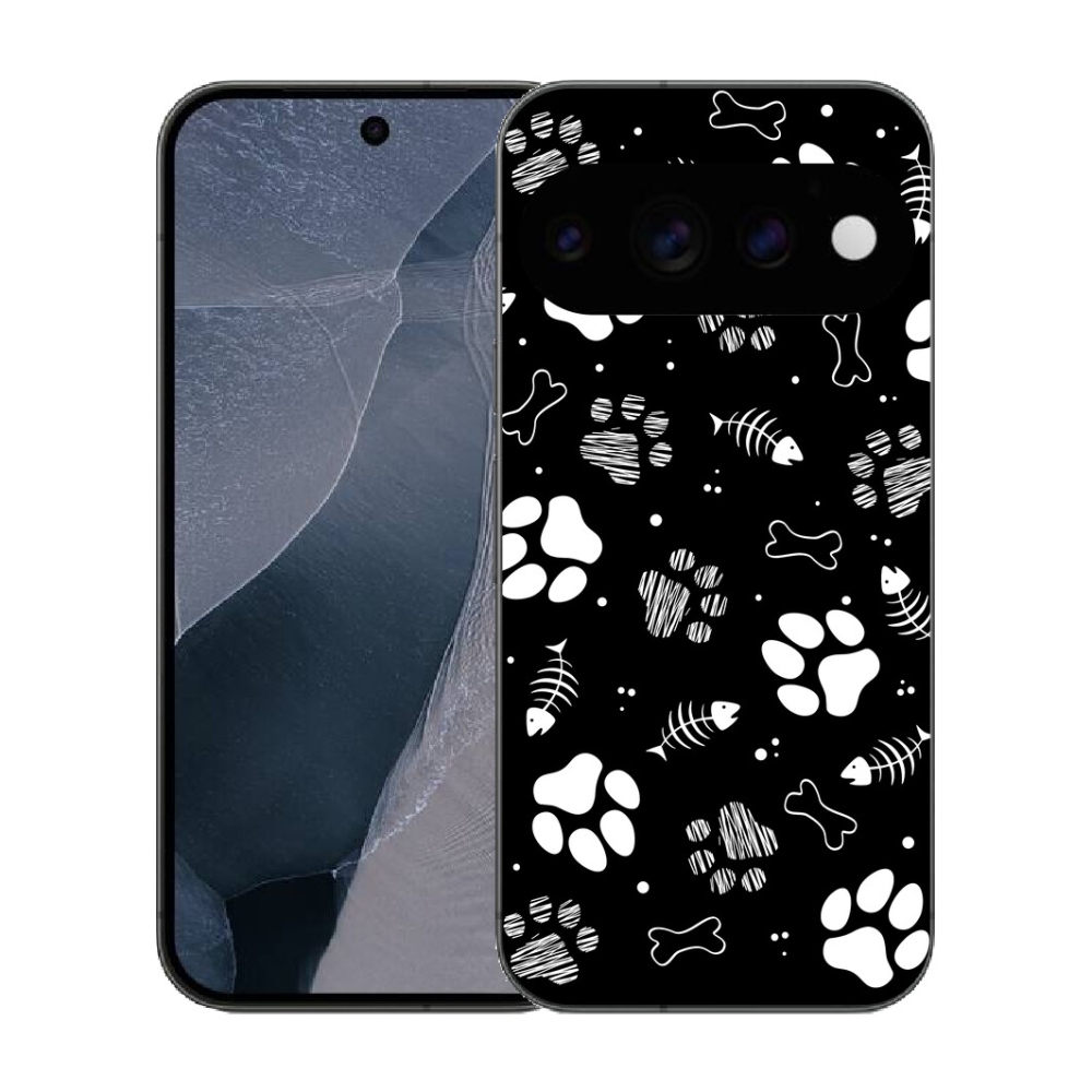 Gélový kryt mmCase na Google Pixel 11 Pro - psie labky