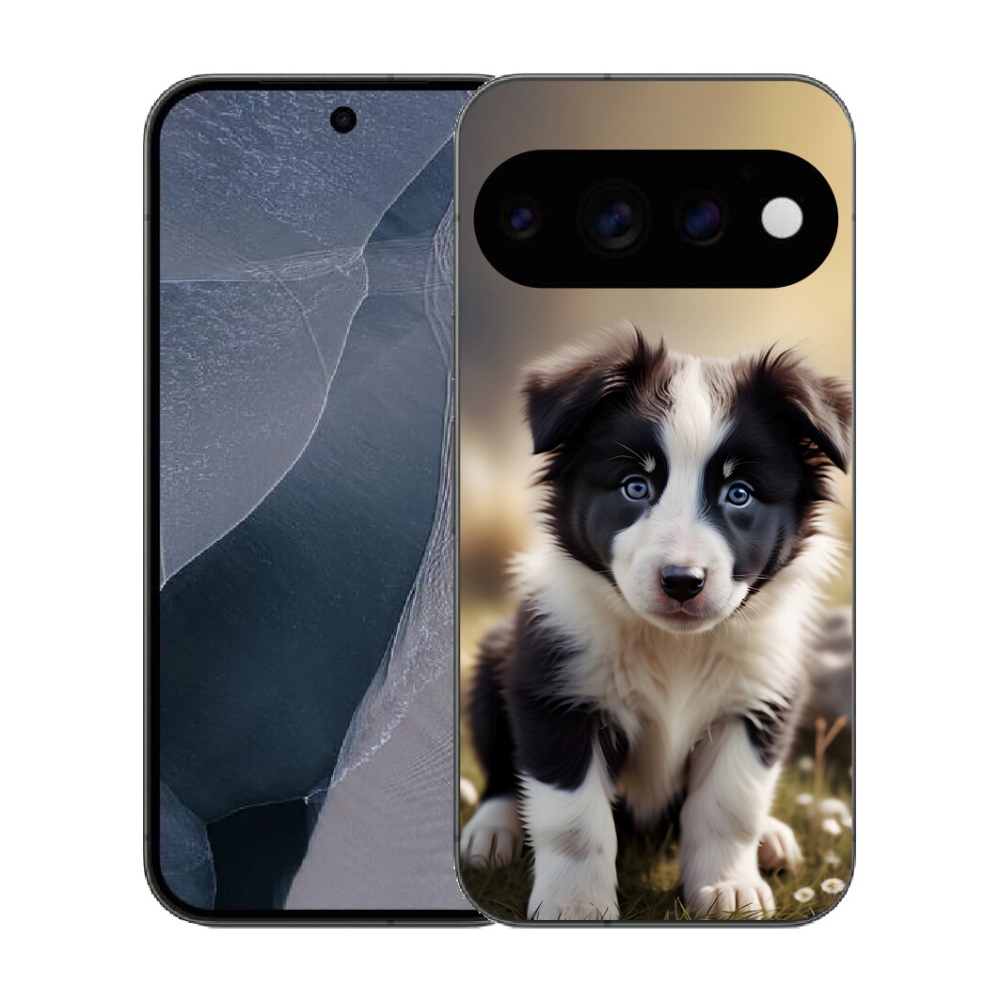 Gélový kryt mmCase na Google Pixel 11 Pro - roztomilá border kólia