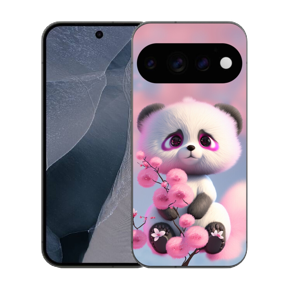 Gélový kryt mmCase na Google Pixel 11 Pro - roztomilá panda 1