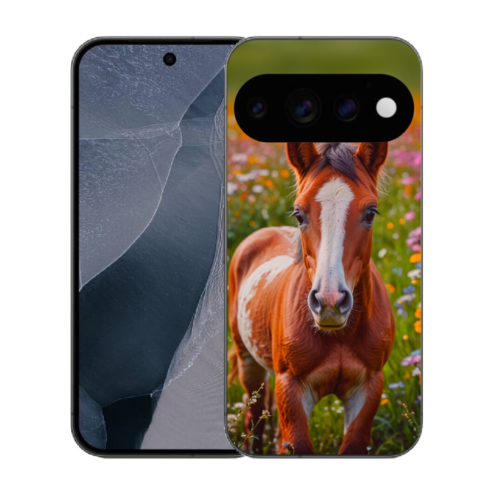 Gélový kryt mmCase na Google Pixel 11 Pro - roztomilé žriebä