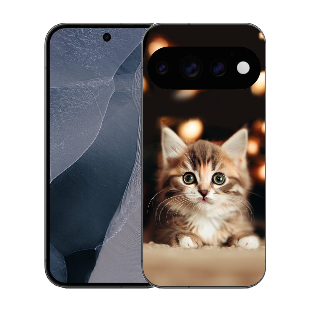 Gélový kryt mmCase na Google Pixel 11 Pro - roztomilé mačiatko 2