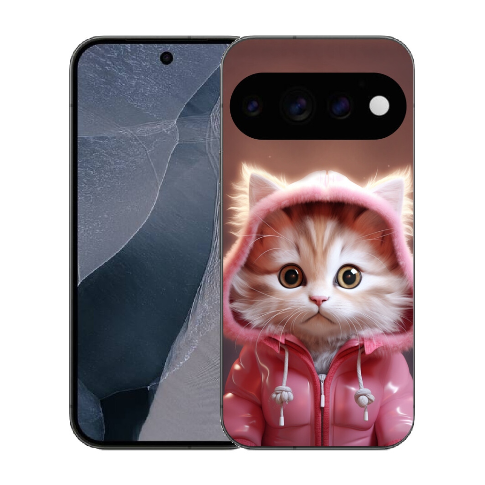 Gélový kryt mmCase na Google Pixel 11 Pro - roztomilé mačiatko 3