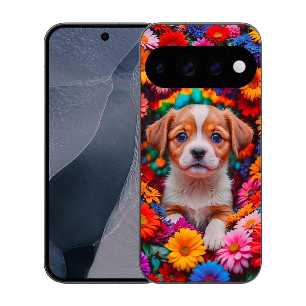Gélový kryt mmCase na Google Pixel 11 Pro - roztomilé šteňa