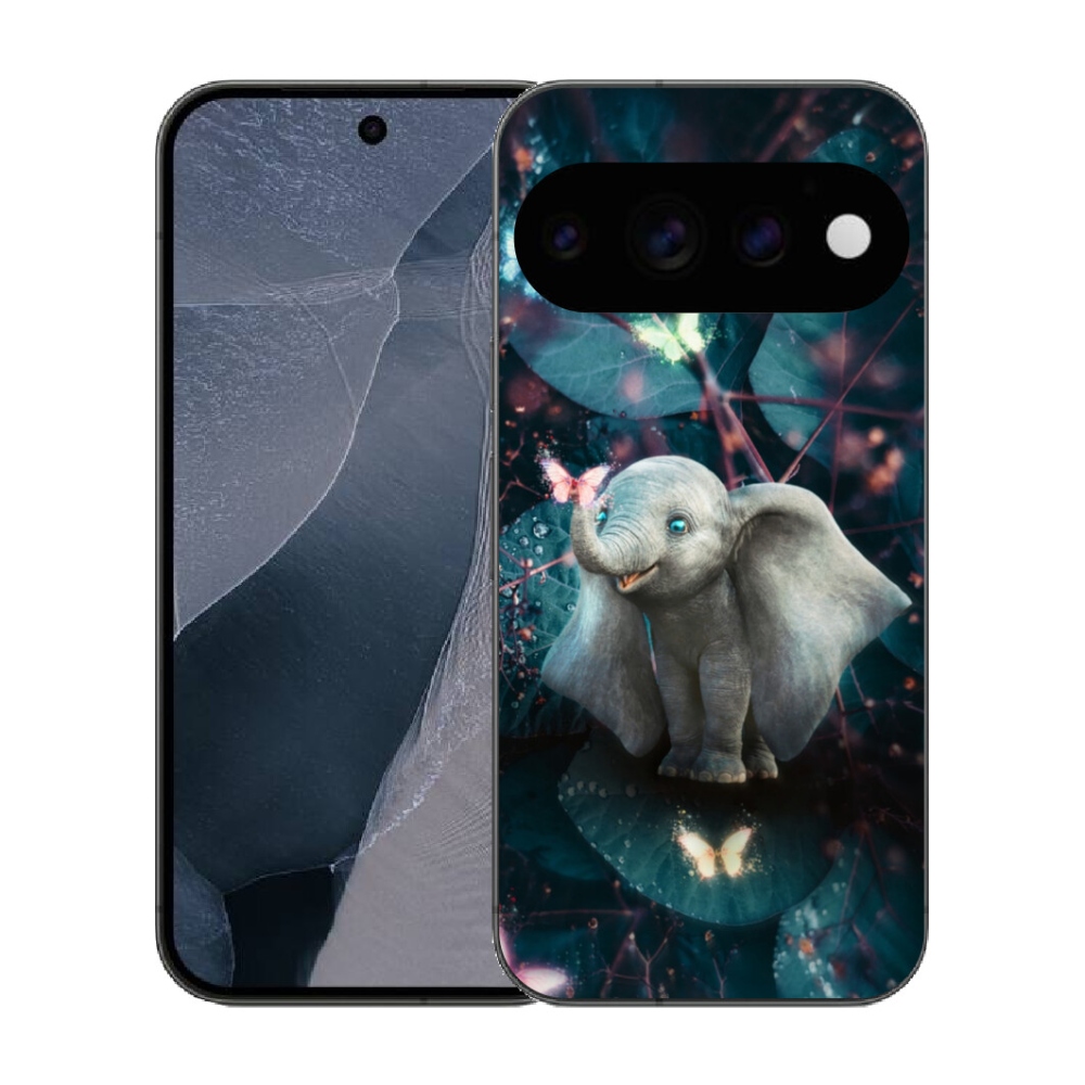 Gélový kryt mmCase na Google Pixel 11 Pro - roztomilý slon