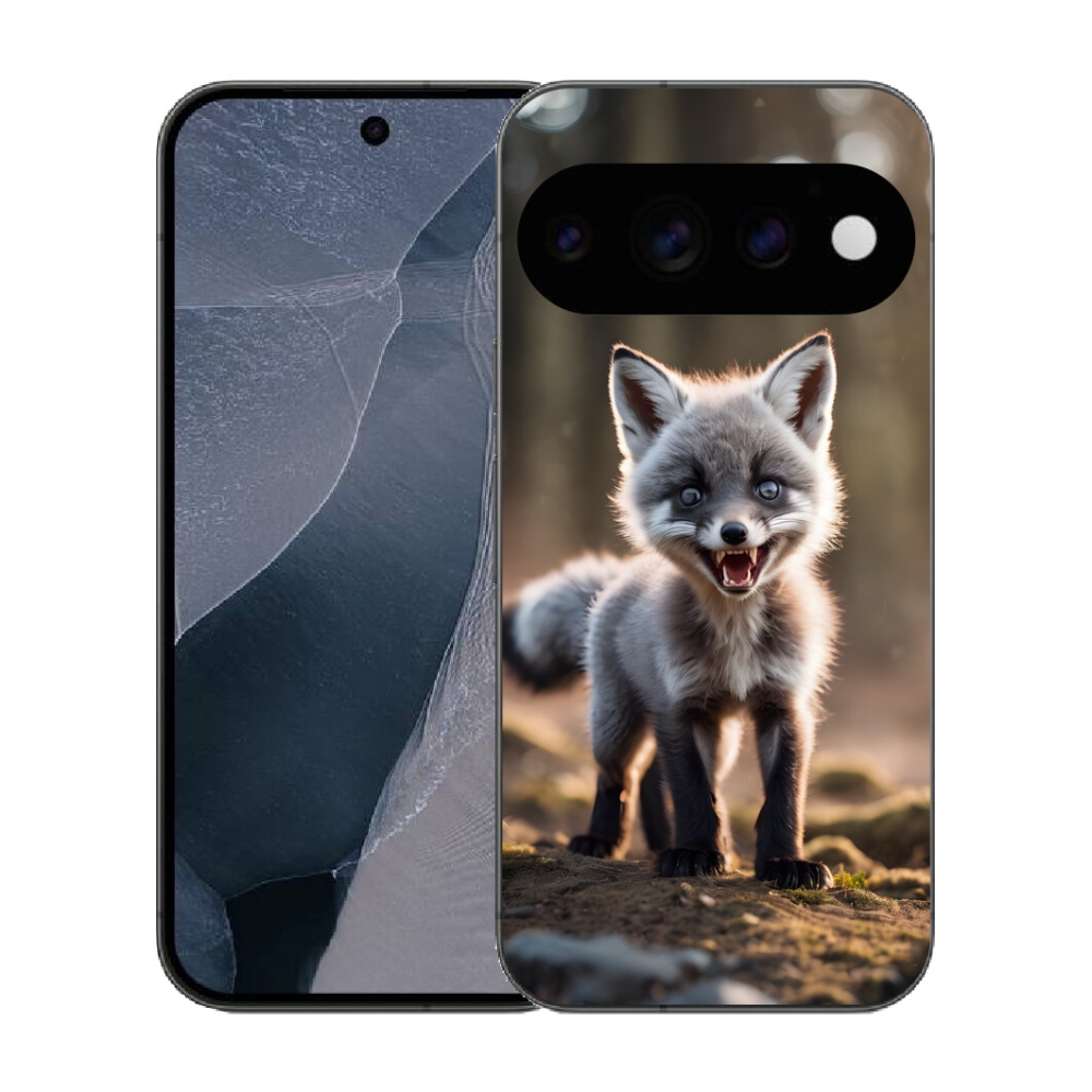 Gélový kryt mmCase na Google Pixel 11 Pro - rozzúrená líška