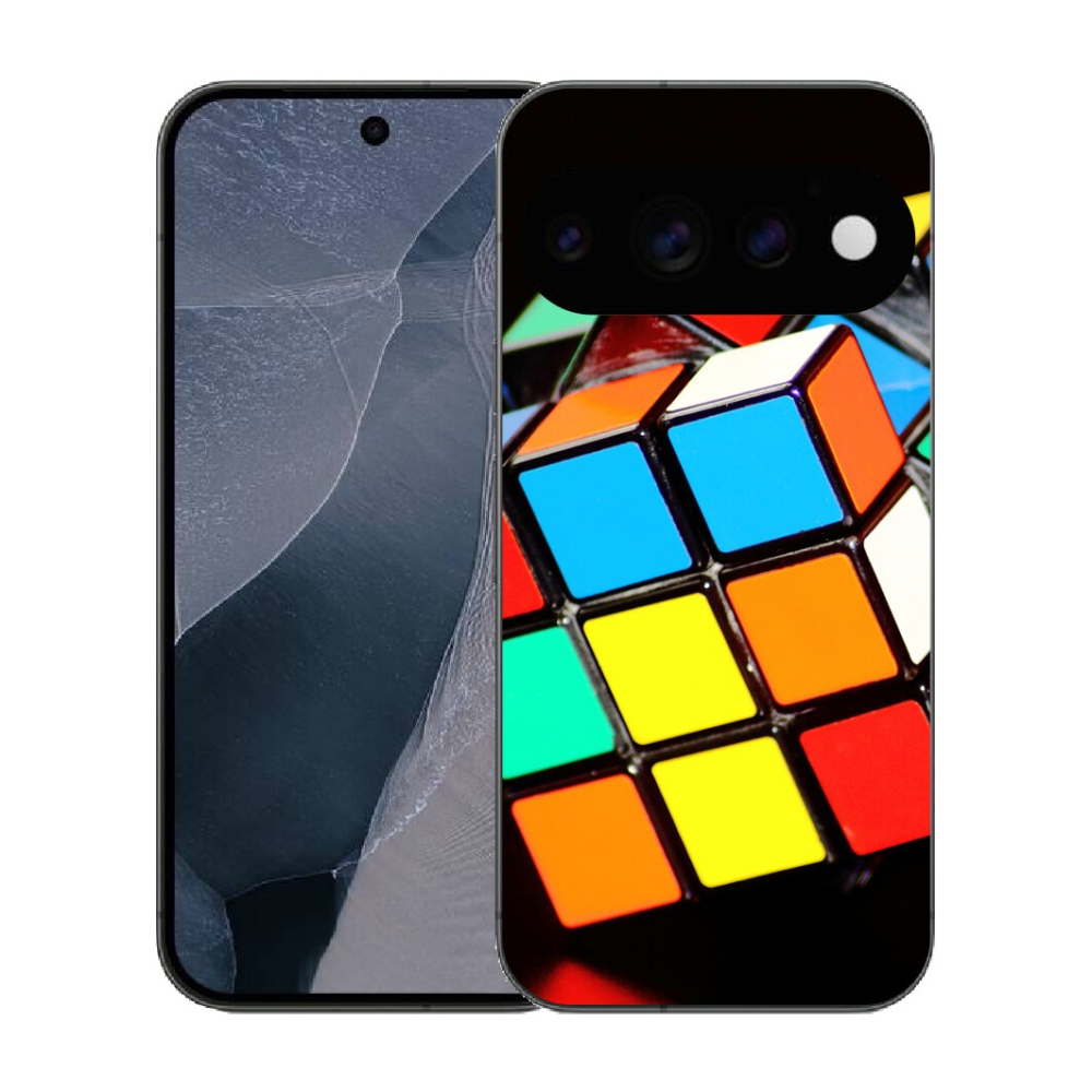 Gélový kryt mmCase na Google Pixel 11 Pro - rubikova kocka