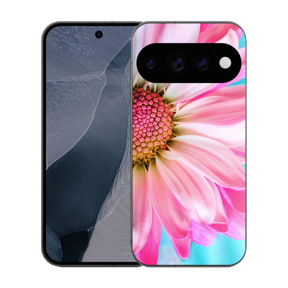 Gélový kryt mmCase na Google Pixel 11 Pro - ružový kvet