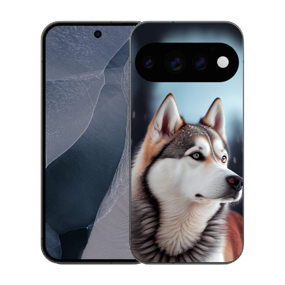 Gélový kryt mmCase na Google Pixel 11 Pro - sibírsky husky