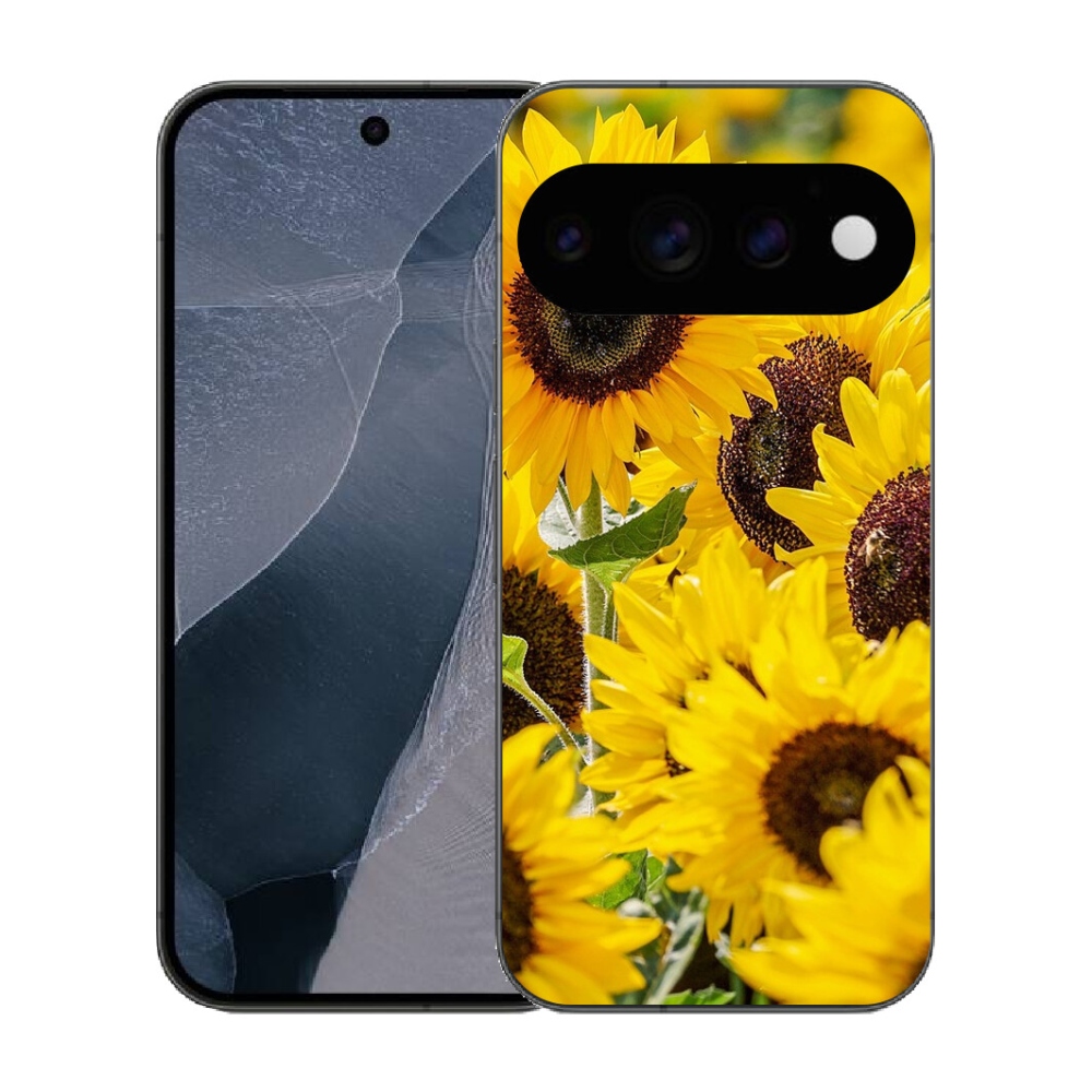 Gélový kryt mmCase na Google Pixel 11 Pro - slnečnice