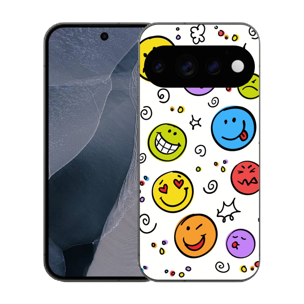 Gélový kryt mmCase na Google Pixel 11 Pro - smajlíci