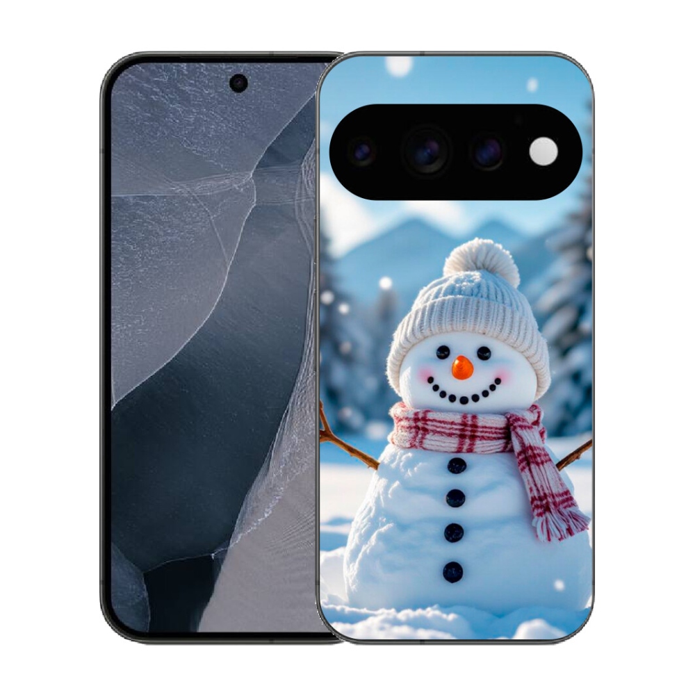 Gélový kryt mmCase na Google Pixel 11 Pro - snehuliak 3