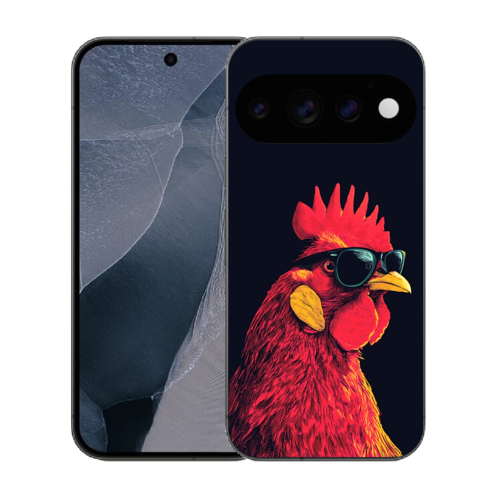 Gélový kryt mmCase na Google Pixel 11 Pro - štýlový kohút