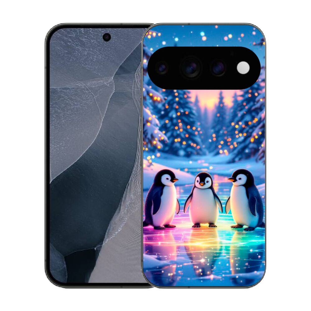 Gélový kryt mmCase na Google Pixel 11 Pro - tučníci