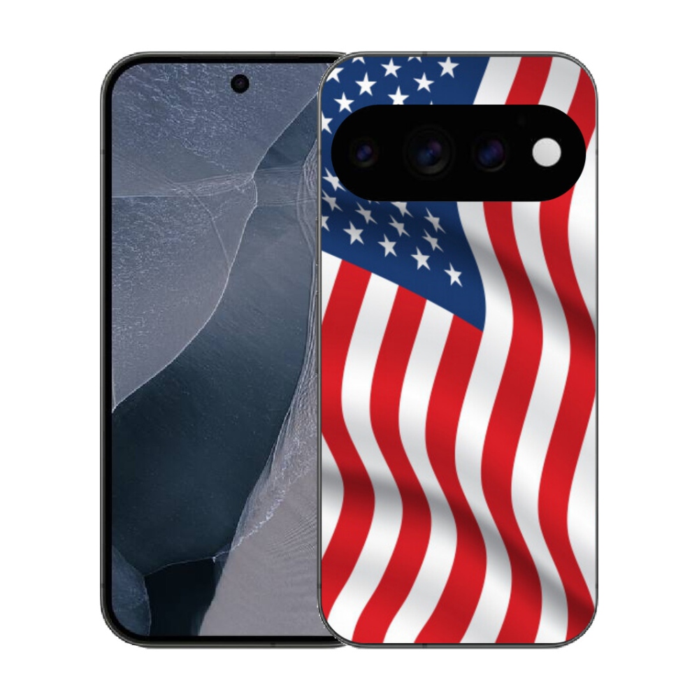 Gélový kryt mmCase na Google Pixel 11 Pro - USA vlajka