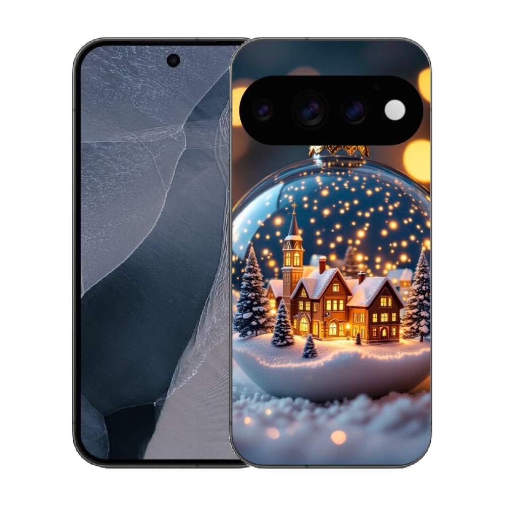 Gélový kryt mmCase na Google Pixel 11 Pro - vianočné gule 4