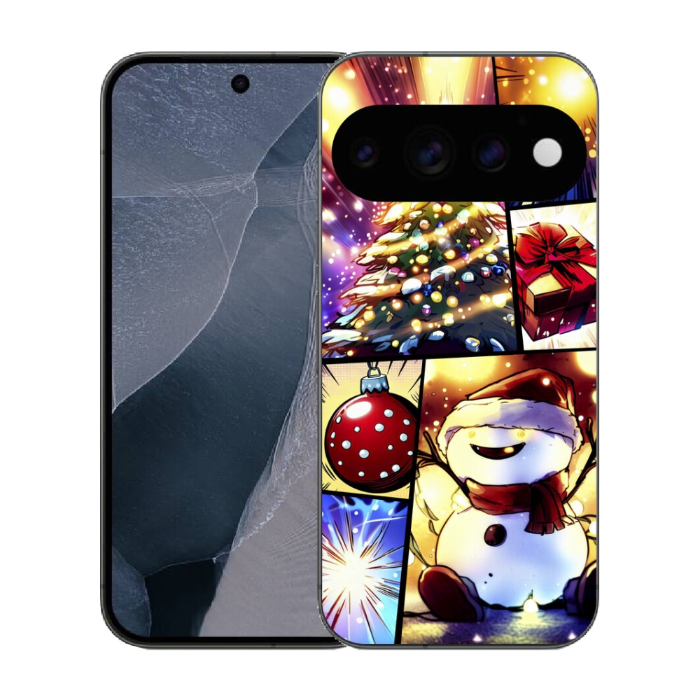 Gélový kryt mmCase na Google Pixel 11 Pro - vianočné motívy 1