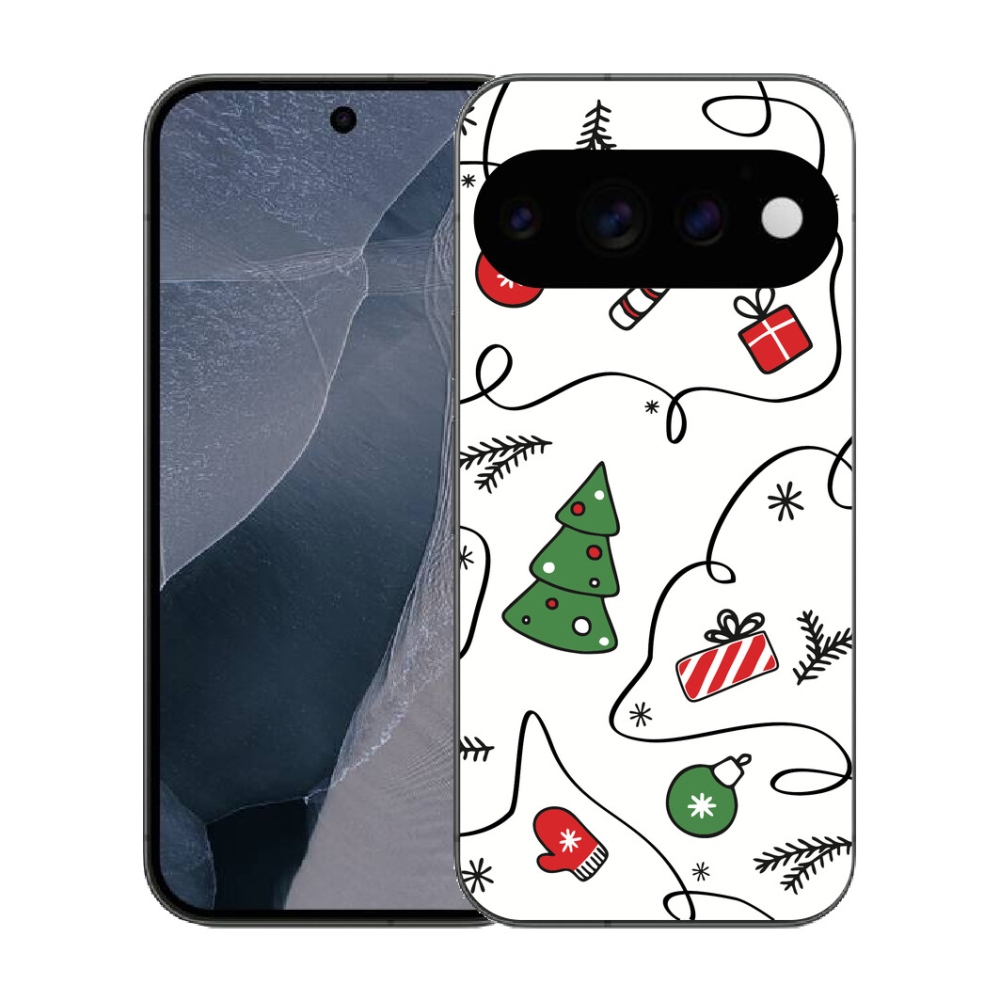 Gélový kryt mmCase na Google Pixel 11 Pro - vianočné motívy