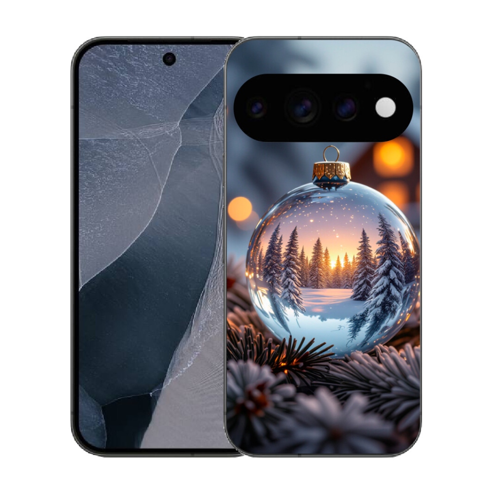 Gélový kryt mmCase na Google Pixel 11 Pro - vianočná ozdoba