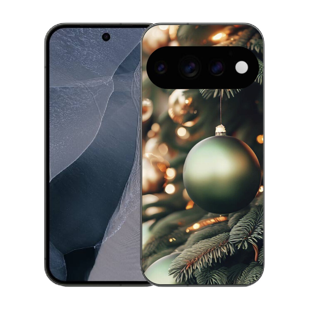 Gélový kryt mmCase na Google Pixel 11 Pro - vianočné ozdoby 1