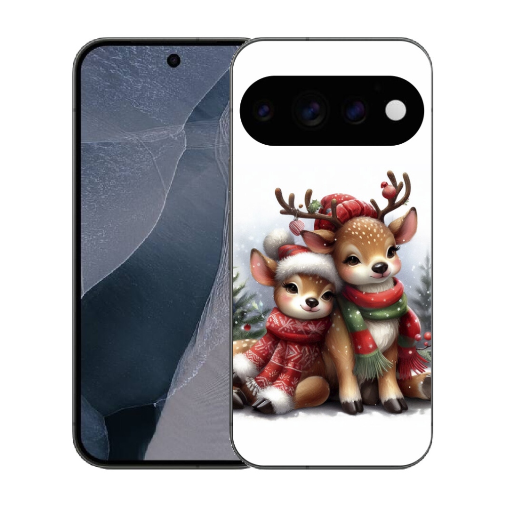 Gélový kryt mmCase na Google Pixel 11 Pro - vianočné soby