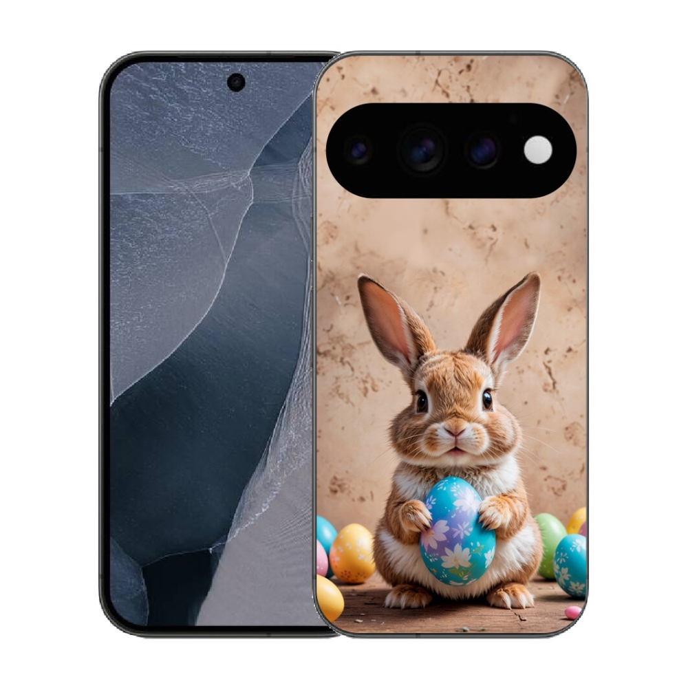 Gélový kryt mmCase na Google Pixel 11 Pro - veľkonočný zajačik