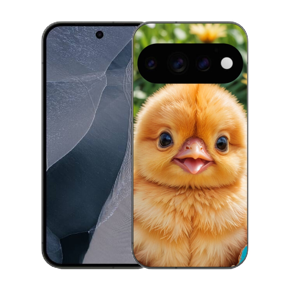 Gélový kryt mmCase na Google Pixel 11 Pro - veselé kuriatko
