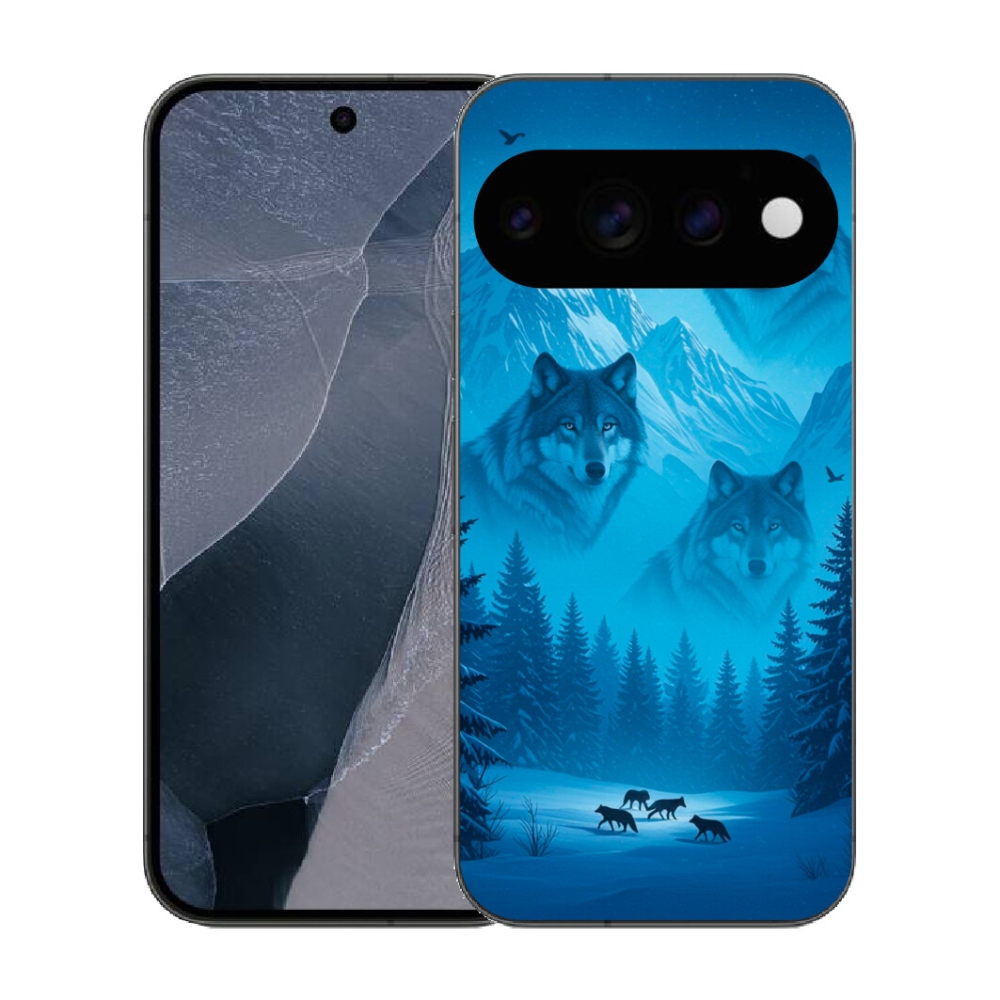 Gélový kryt mmCase na Google Pixel 11 Pro - vlčia svorka