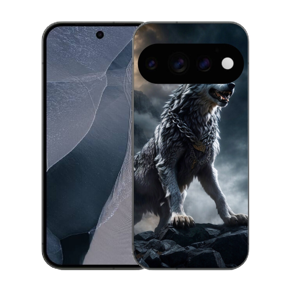 Gélový kryt mmCase na Google Pixel 11 Pro - vlk 1