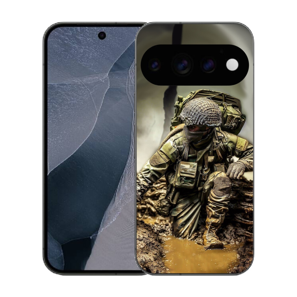 Gélový kryt mmCase na Google Pixel 11 Pro - vojak