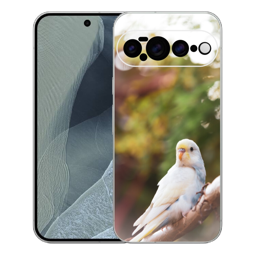 Gélový kryt mmCase na Google Pixel 11 Pro XL - andulka biela