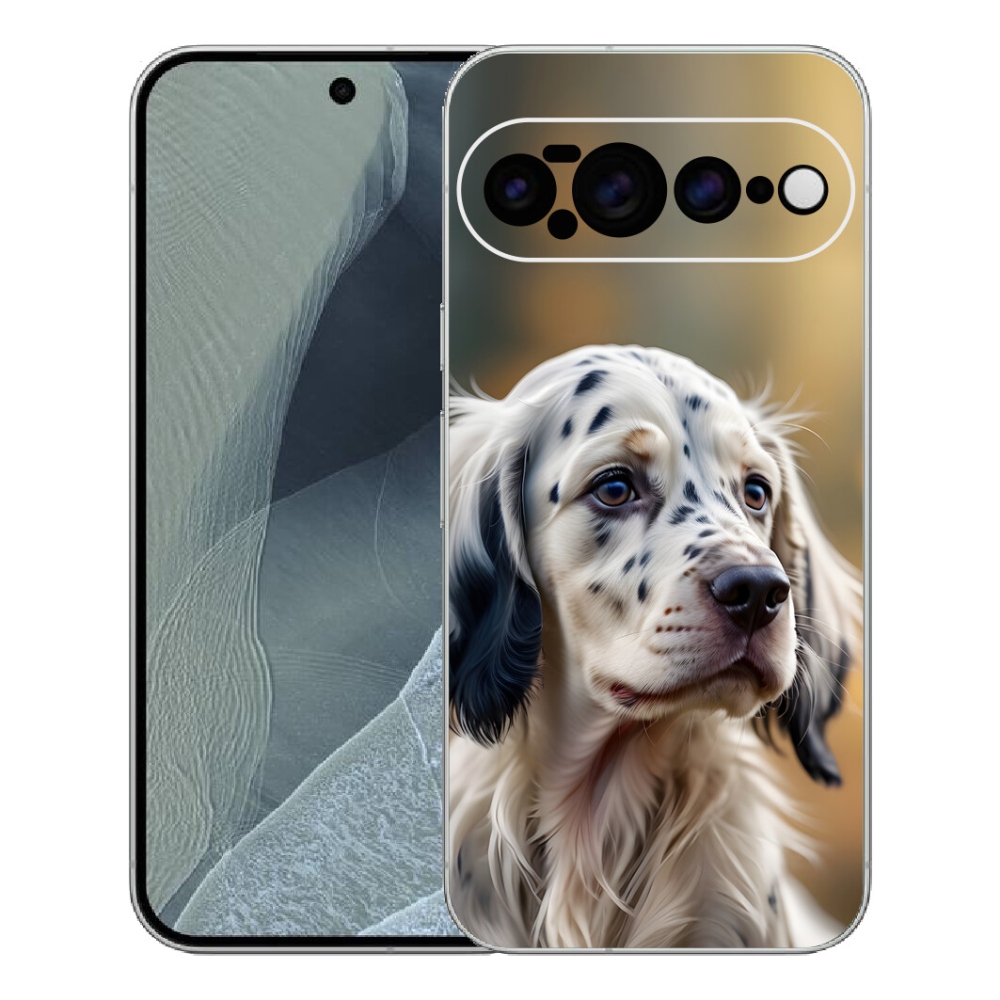 Gélový kryt mmCase na Google Pixel 11 Pro XL - anglický seter