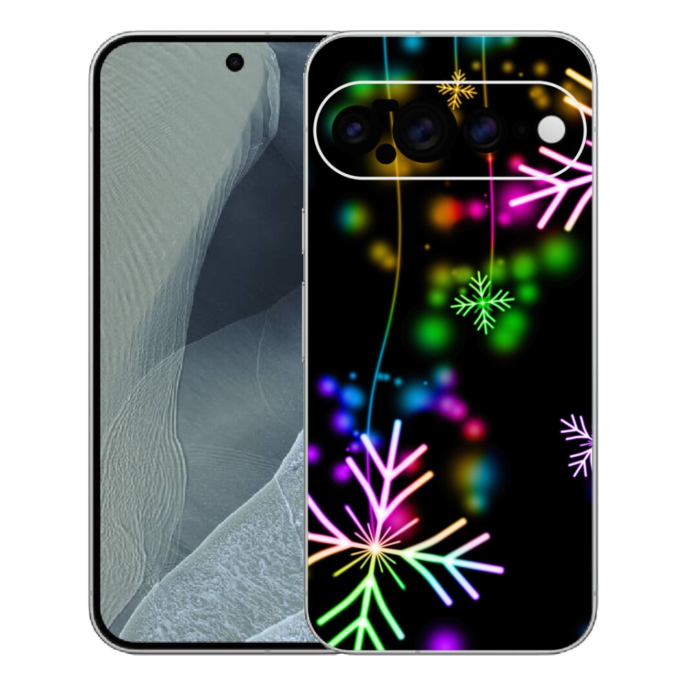 Gélový kryt mmCase na Google Pixel 11 Pro XL - farebné vločky